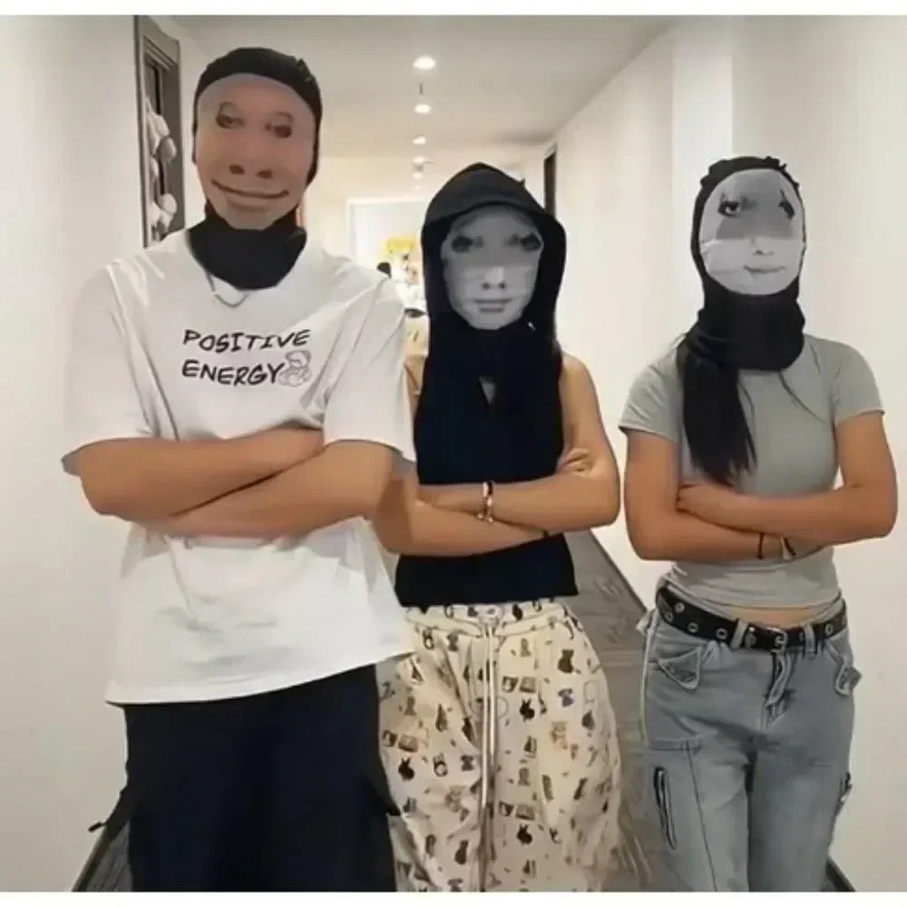 3D Celebrity Face Mask Funny Full Head Balaclava Cosplay Halloween Party Props