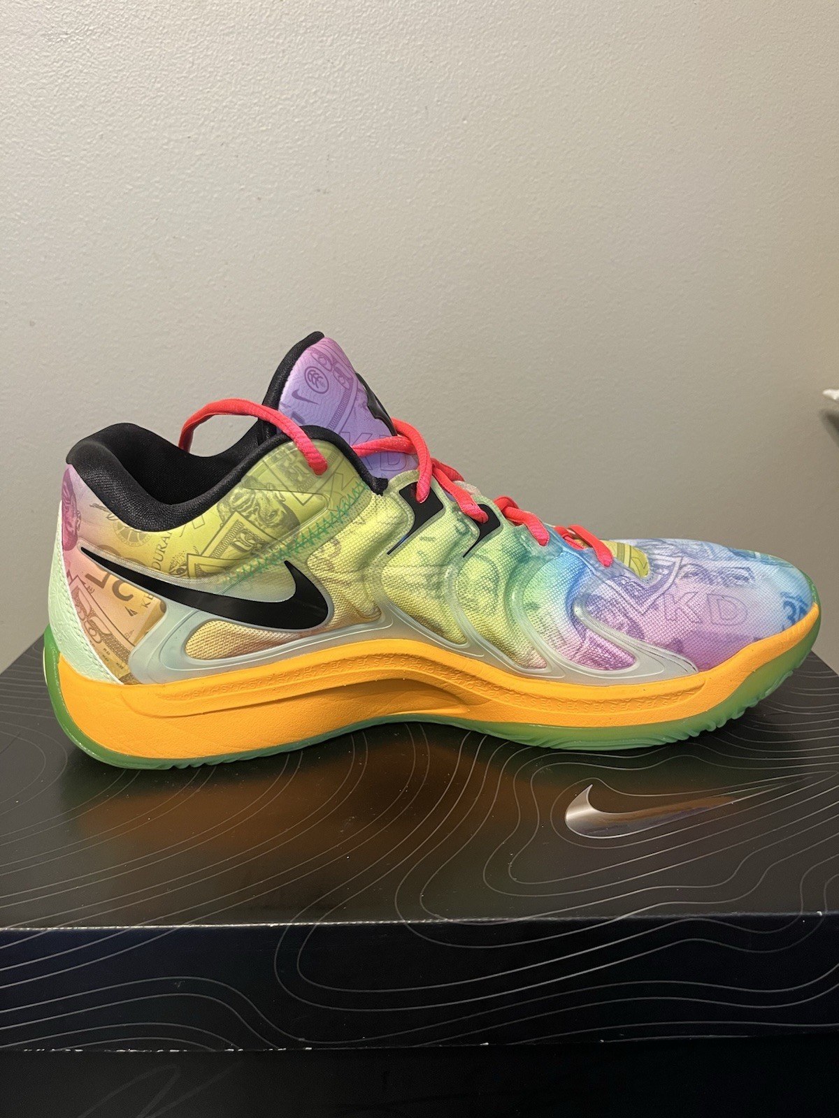 Men’s Size 11.5 Nike KD 17 Easy Money All-Star HF1811-700 Basketball Shoes New