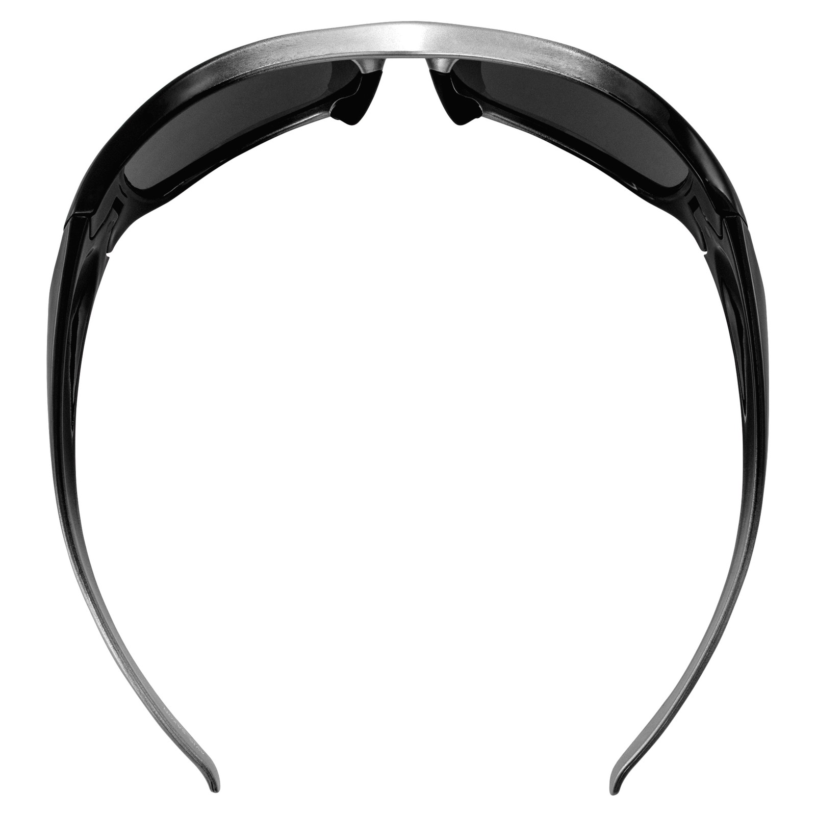 Wrap Around Sunglasses 100% UV400 Protection Two Tone Frame Smoke Lens