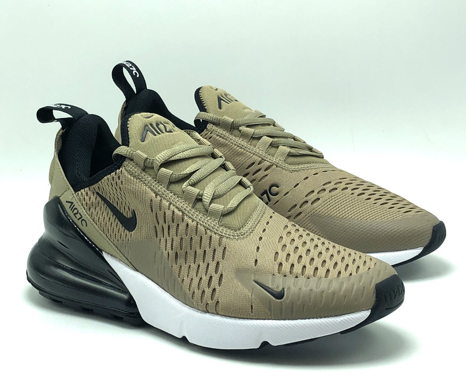 *NEW* MEN Nike AIR MAX 270 Khaki/Black-White (FQ8830 247), Sz 8.5 – 13.0 👍