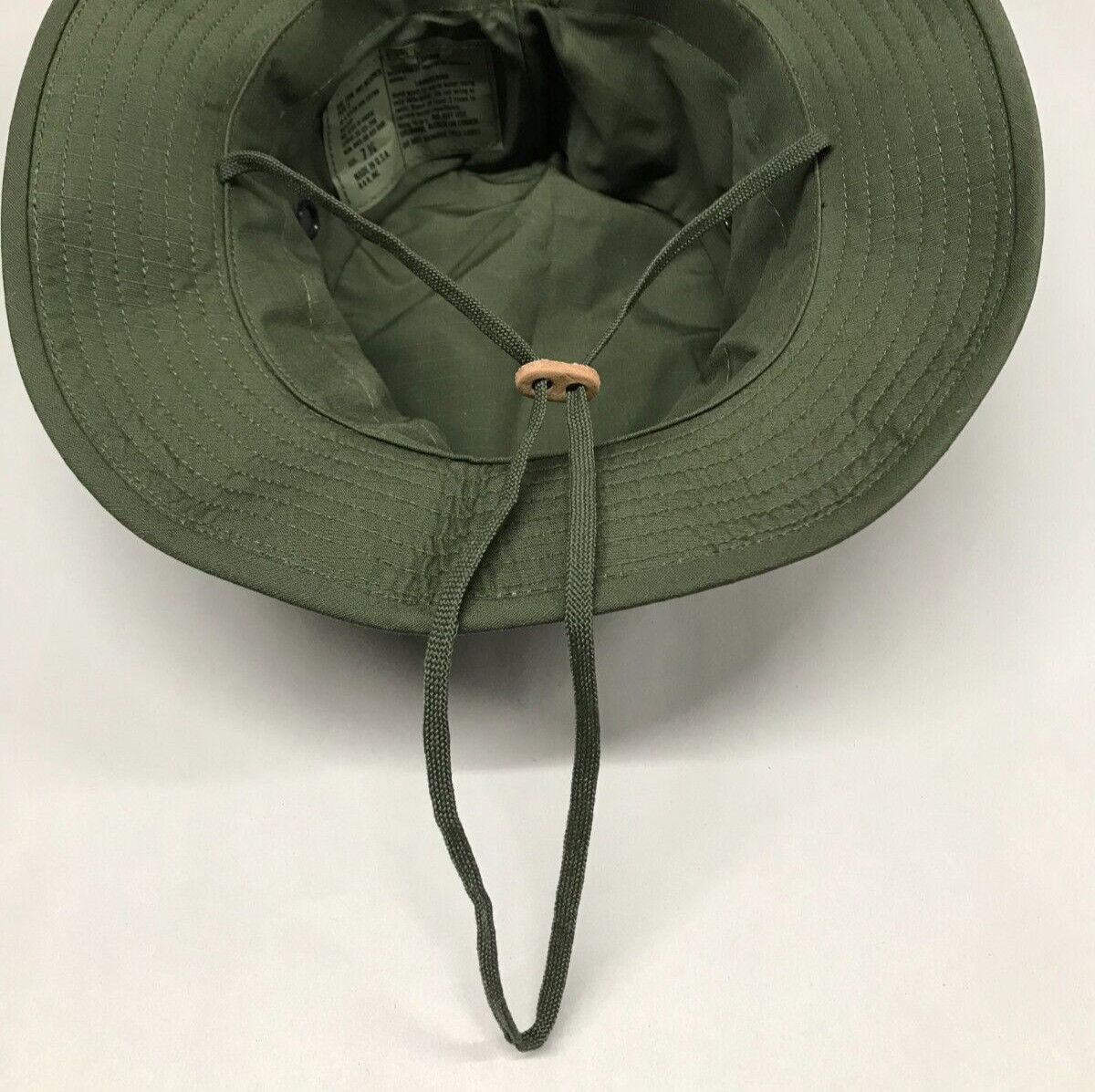 Hot Weather Type II Sun Hat Boonie NyCo OD MILSPEC Size 7 – 7 3/4