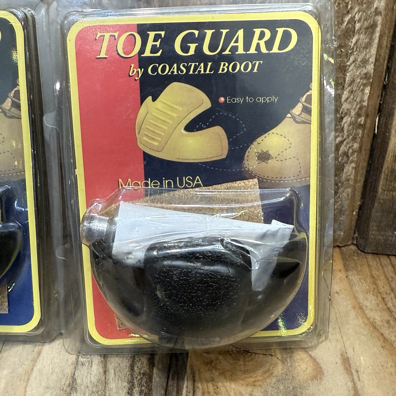 COASTAL BOOT TOE GUARDS BLACK 2 PACK