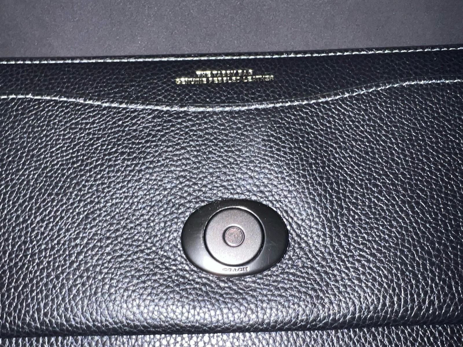Coach Tabby shoulder/crossbody bag 26 Black/Gun Metal CH857