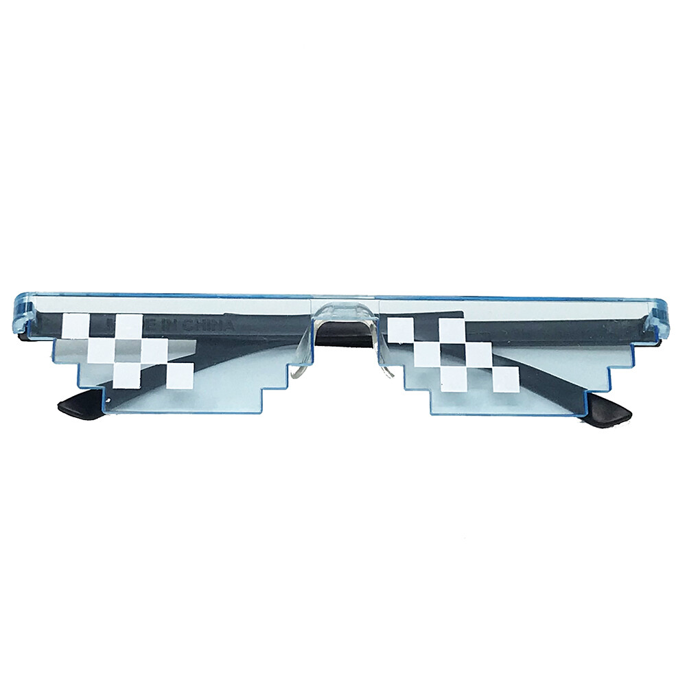 Thug Life Glasses Deal With It Sunglasses MLG Eyewear Unisex Meme Cool 8 Bit