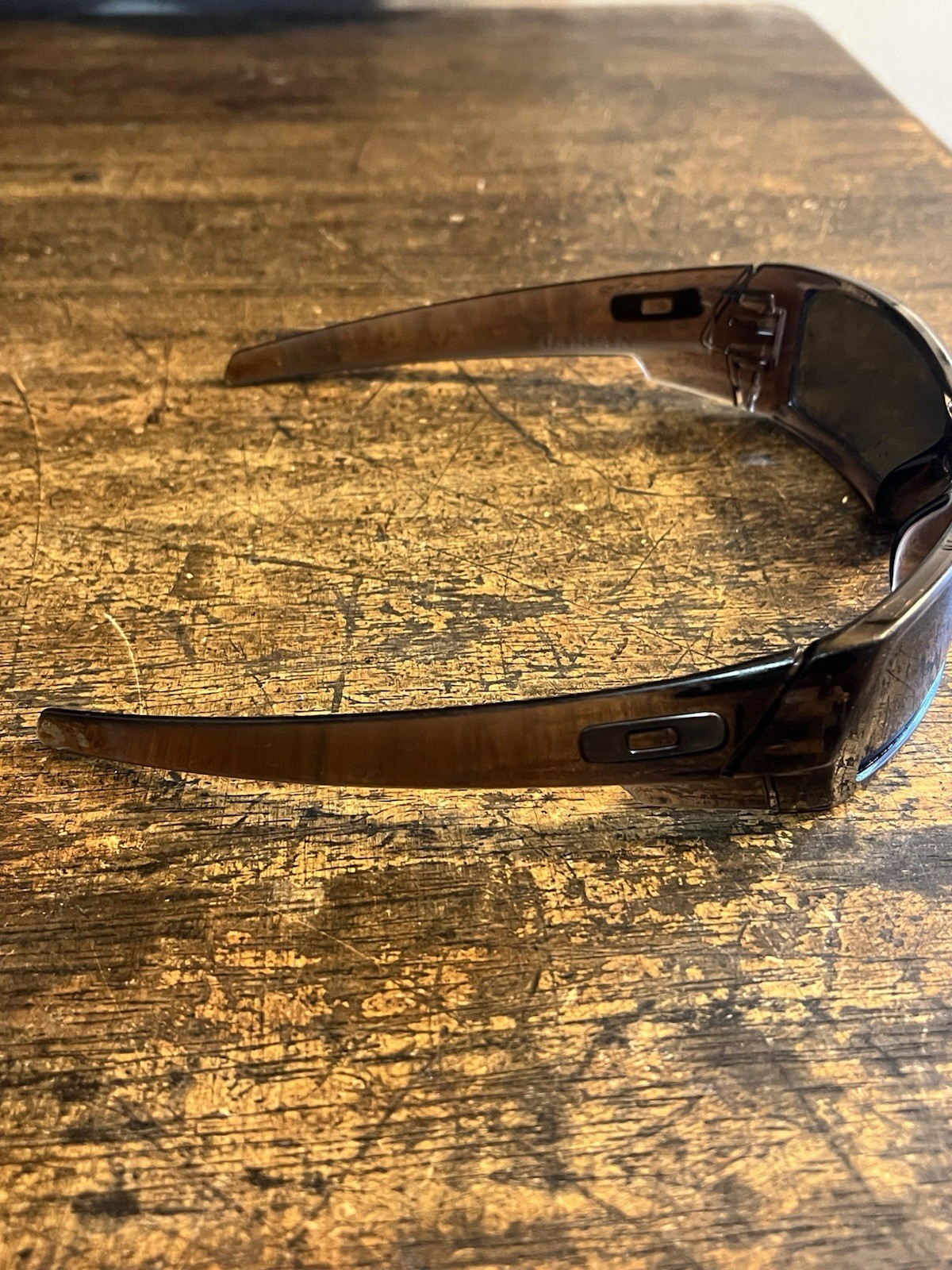 Oakley Gascan Transparent Sunglasses. Frame Only READ