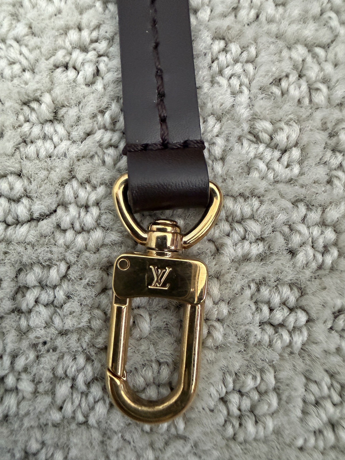 Louis Vuitton PM Damier Ebene Brown Replacement Shoulder Crossbody Strap