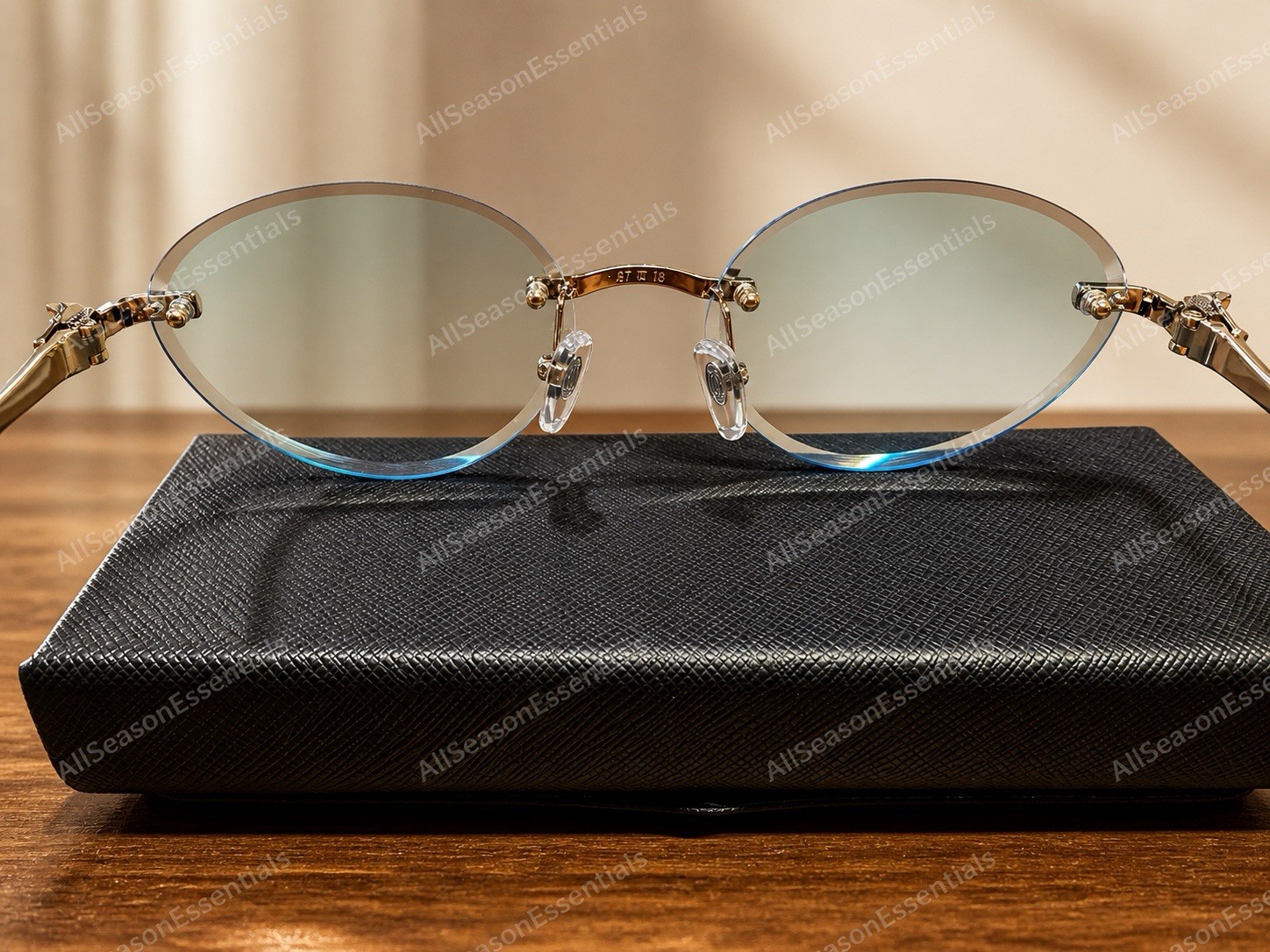 *** NEW *** Authentic Cartier Silver Panthère Classic 58MM Oval Sunglasses