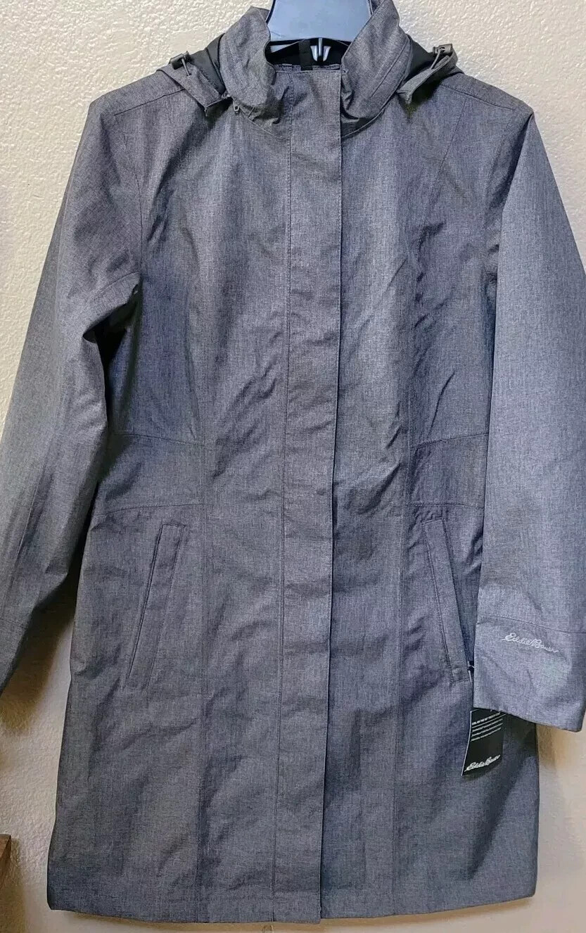Eddie Bauer Women’s Girl on the Go Trench Coat, Medium Size, New