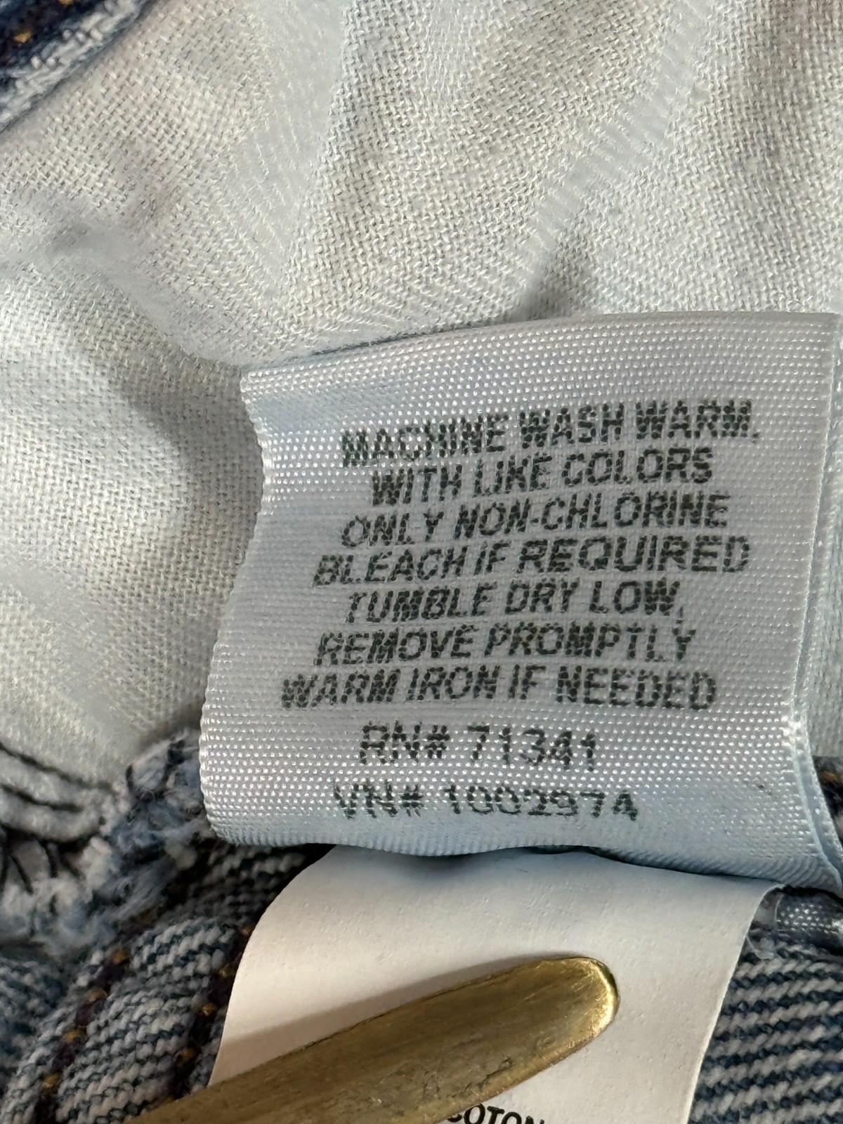 L.L. Bean Original Fit Straight Jeans Womens Sz 6 Reg Blue Denim 100% Cotton