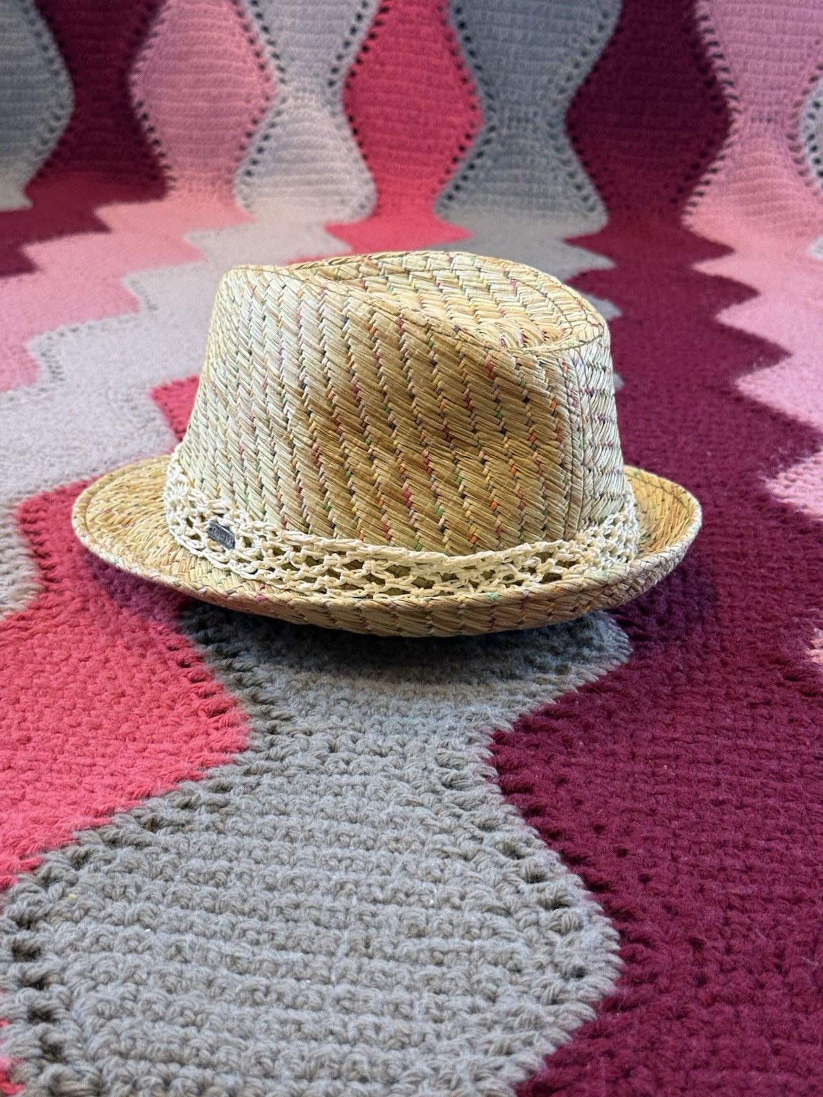 Pistil Women’s FROLIC FEDORA Yellow Straw Hat