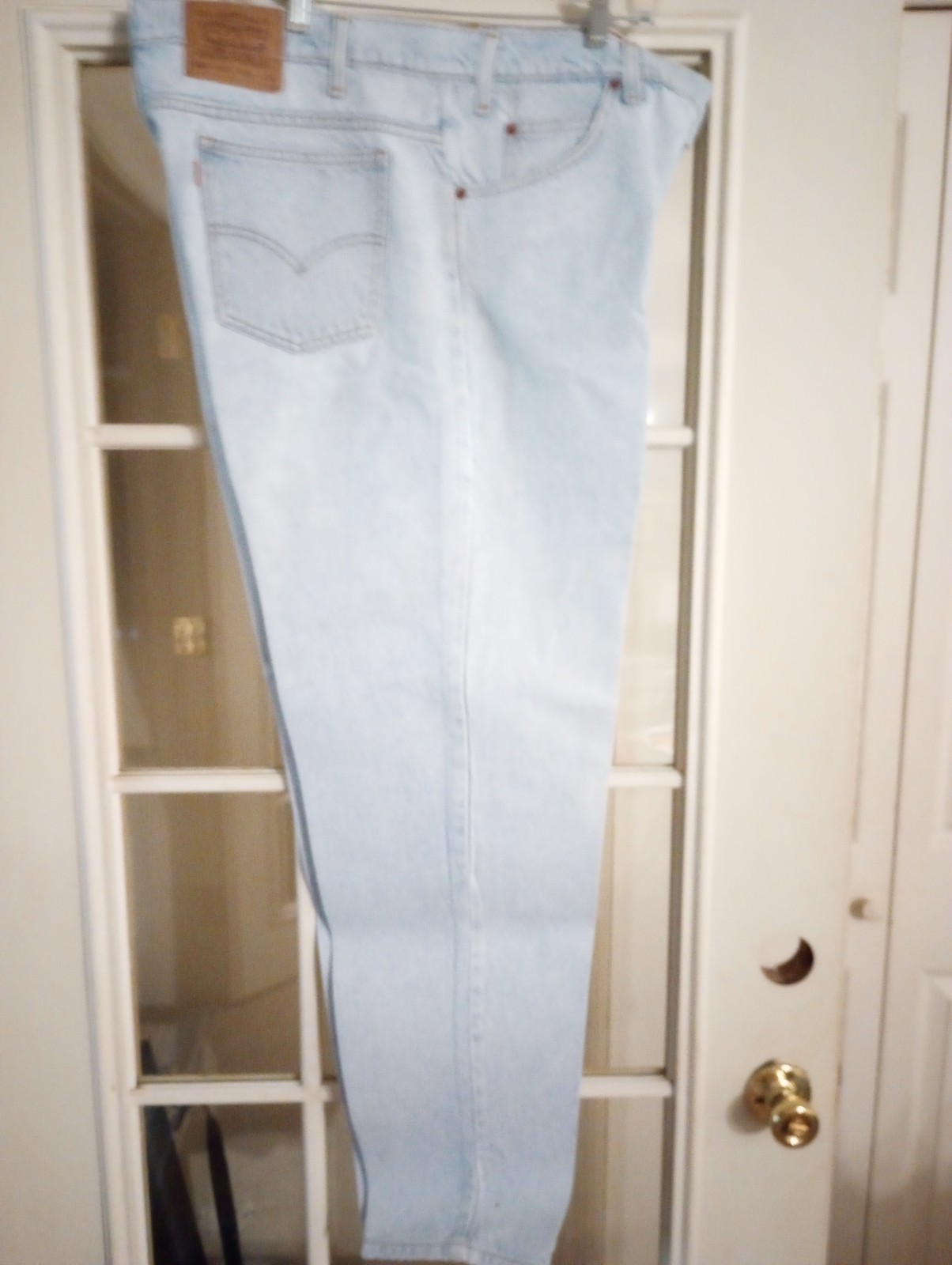 2 Pair Vintage Levis 550 Orange Tab Jeans Mens 40×30 Light Wash Relaxed Fit 90s