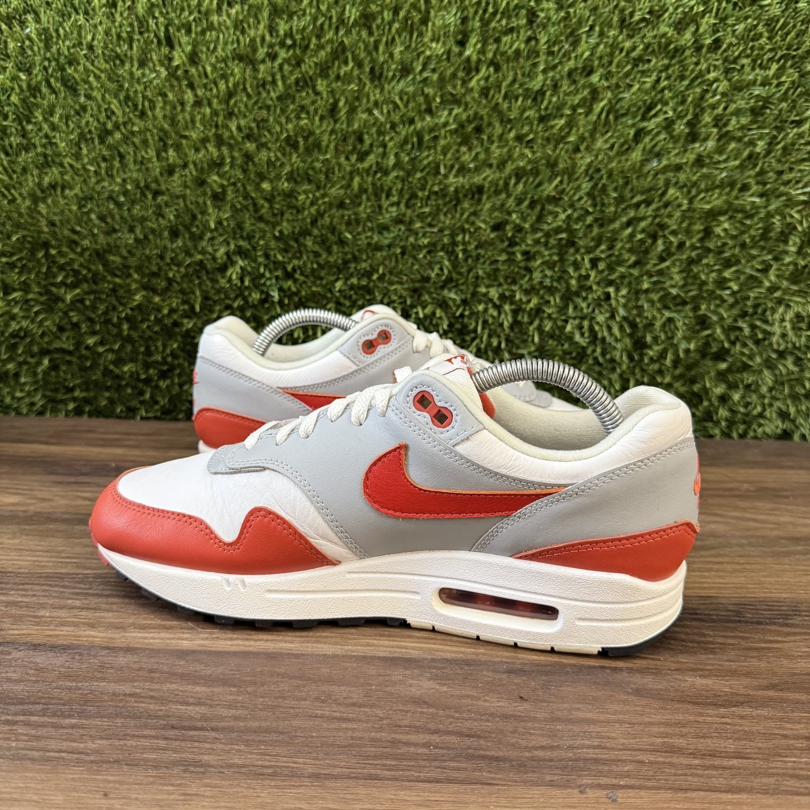 Nike Air Max 1 LV8 White Martian Sunrise DH4059 102 Size 8.5 Shoes