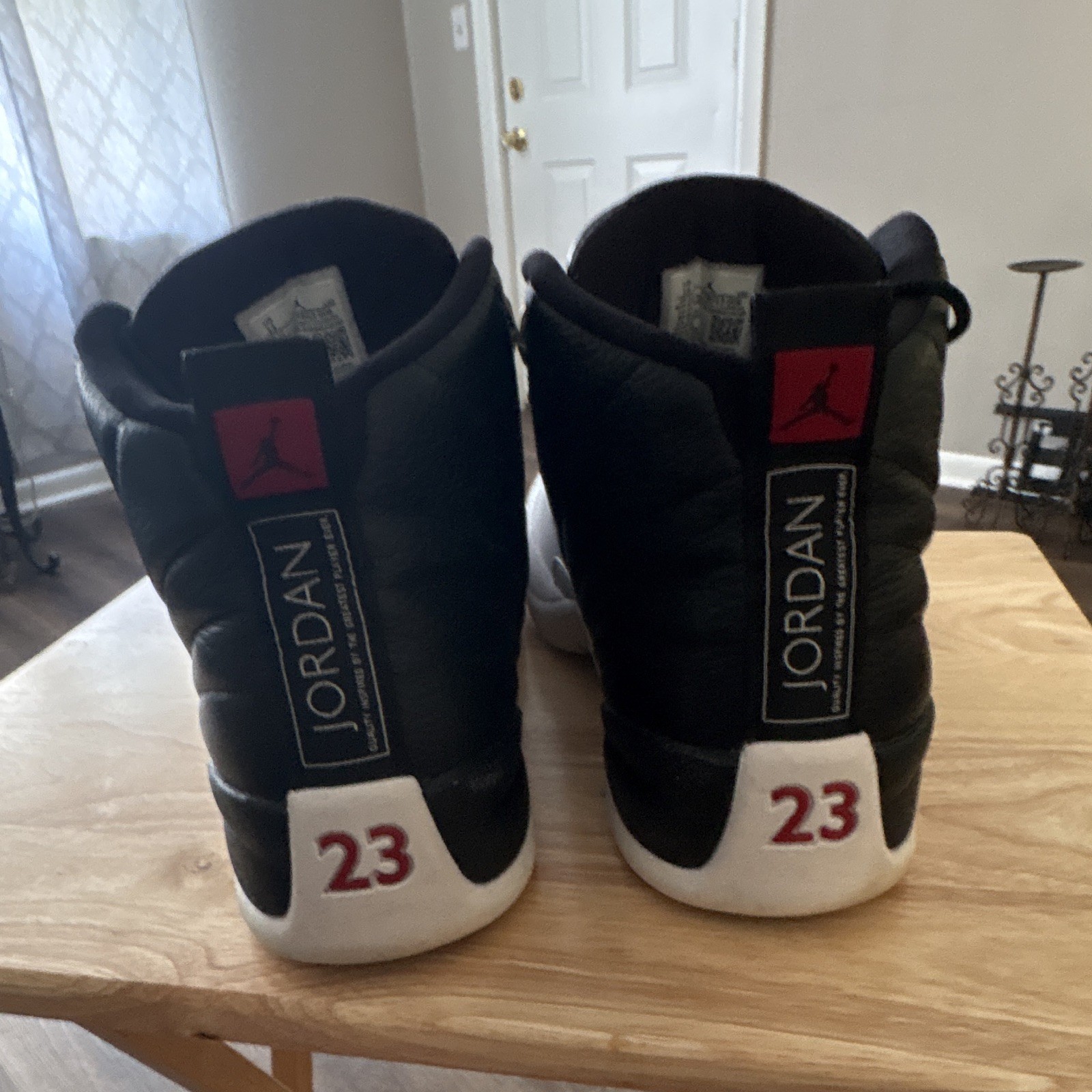Jordan Air Jordan 12 Retro Playoff 2022 Black/White size13 CT8013-006