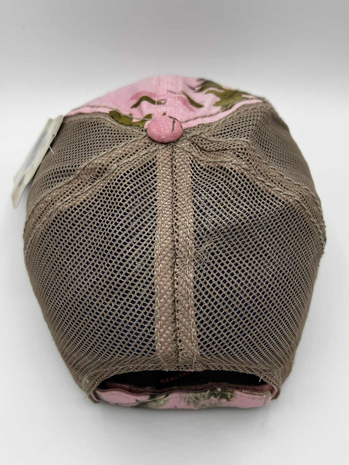Llanorado Bait Shop Kingsland TX Cap Hat Women Pink Camo Mesh Adjustable New