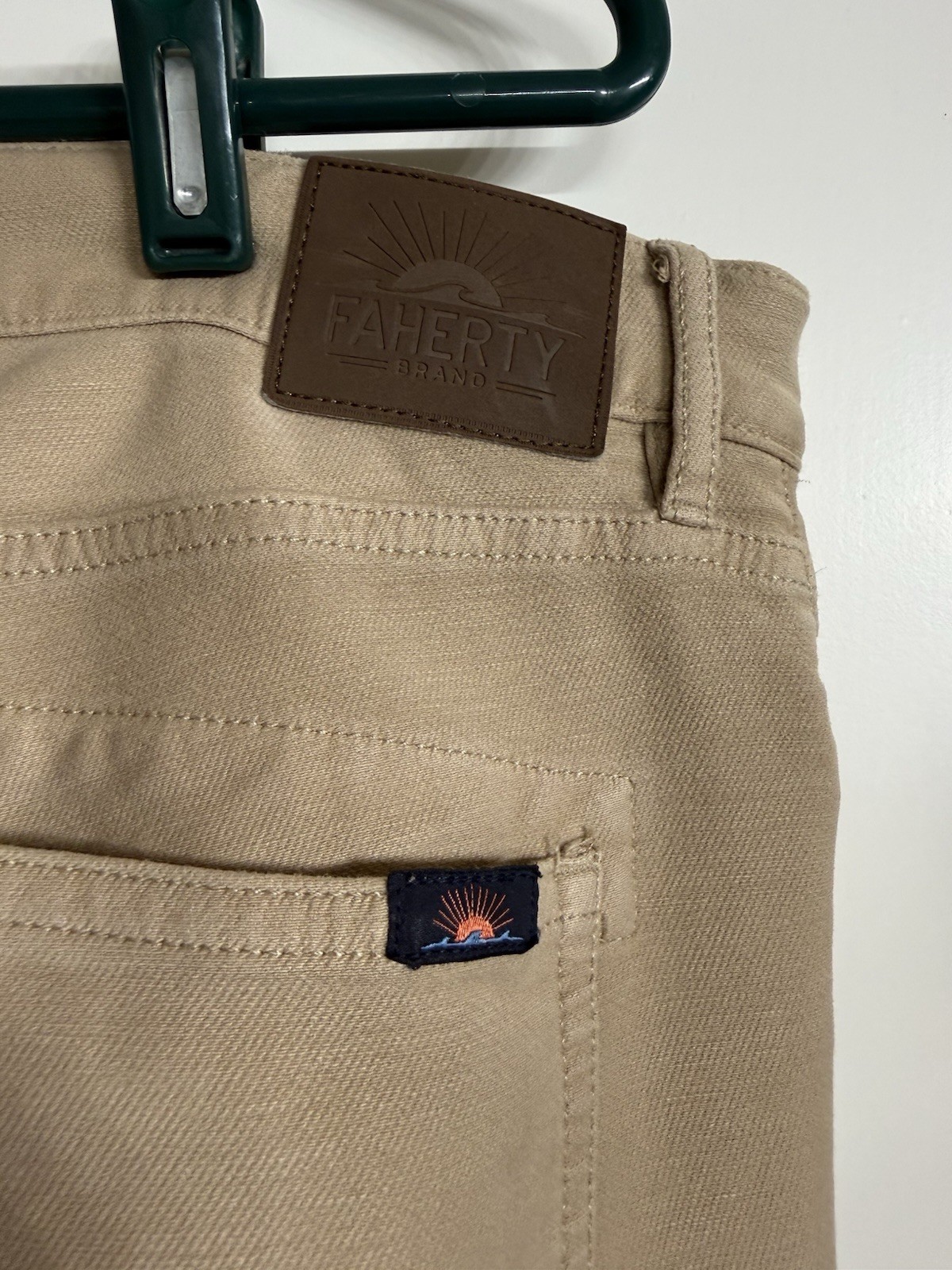 Stretch Terry 5-Pocket Pant – Stone 33×32
