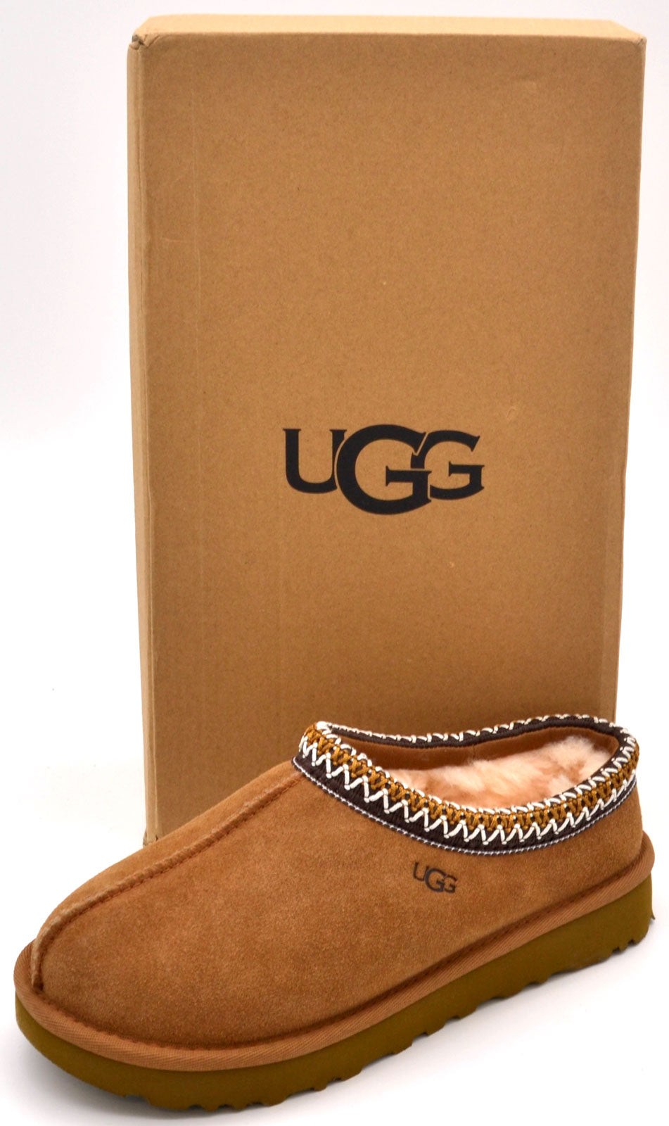 UGG Womens Tasman Slipper | Chestnut | 5955-CHE | Authentic New