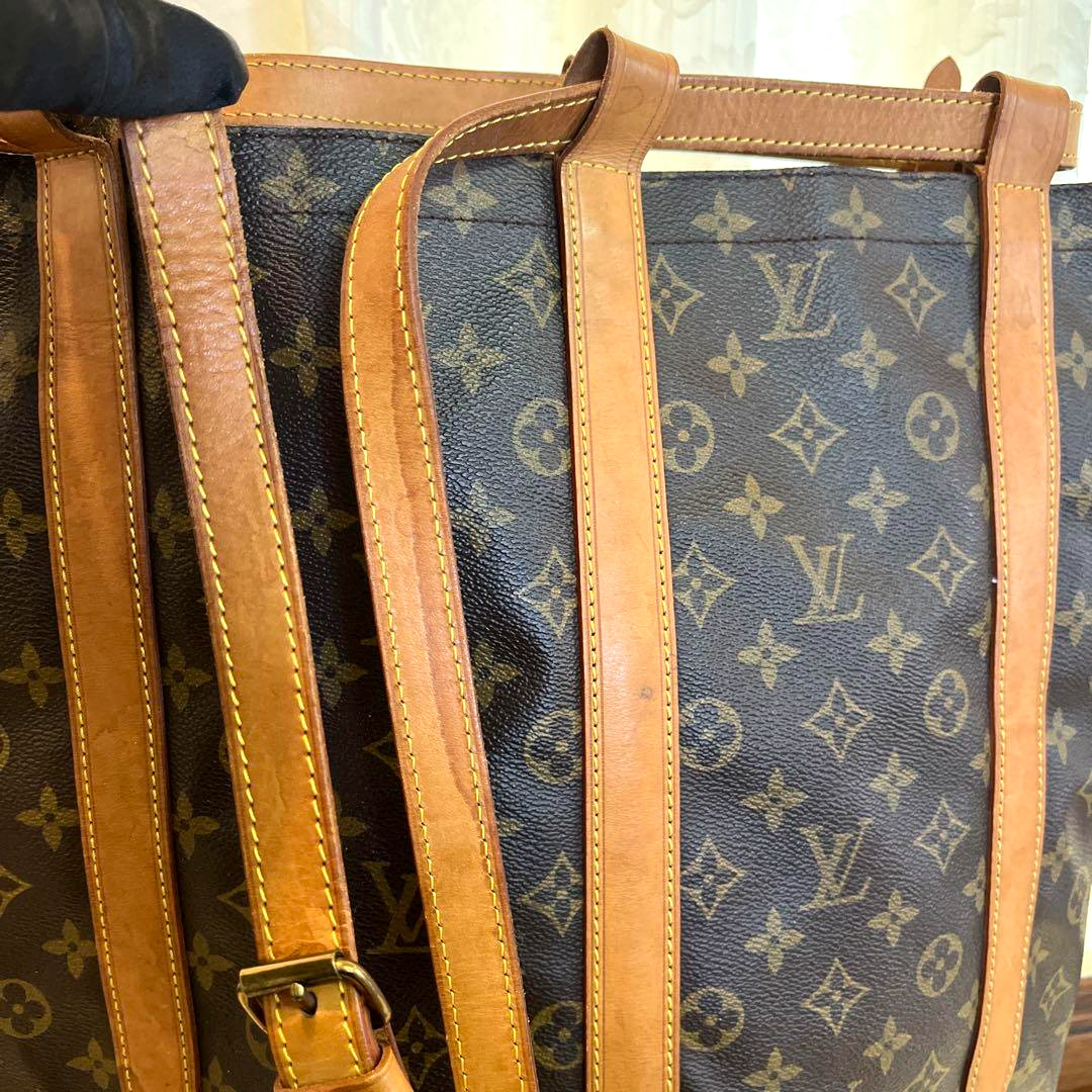 Rare LOUIS VUITTON Randonee Monogram Shoulder Bag M42244 Vintage 12.6in Auth