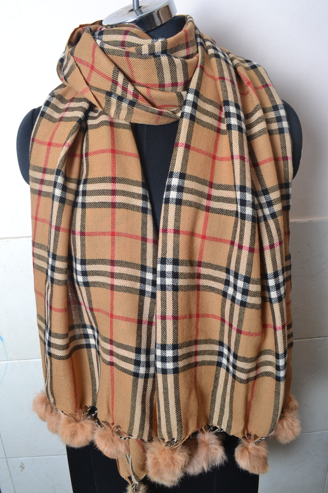 Pashmina 100% SOFT MINK Kashmir Shawl 75×200 cashmere wool :16 colors