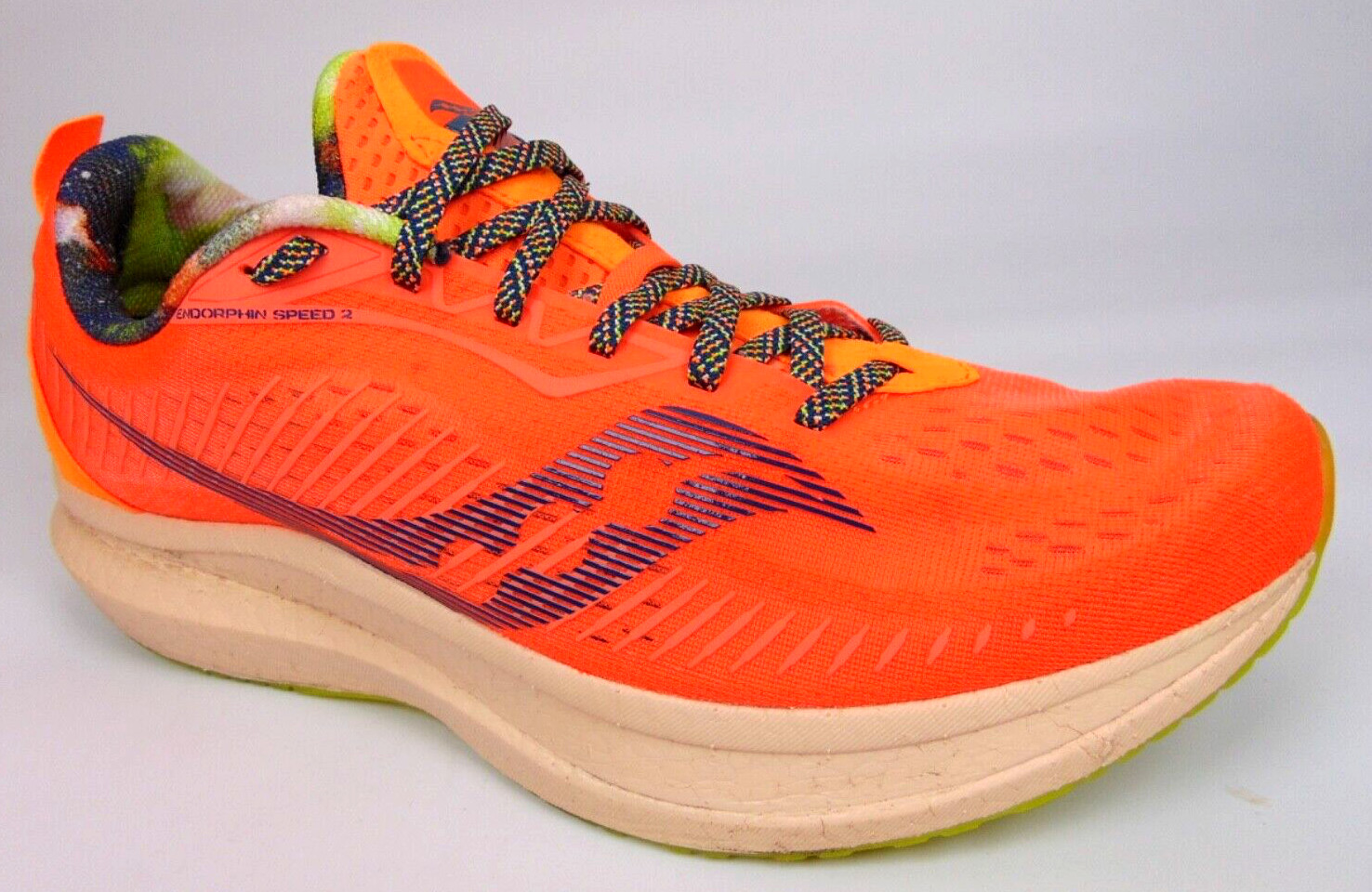 Saucony Ride 15 Men’s Running Shoes Training Sneakers Size 11.5 M, Orange