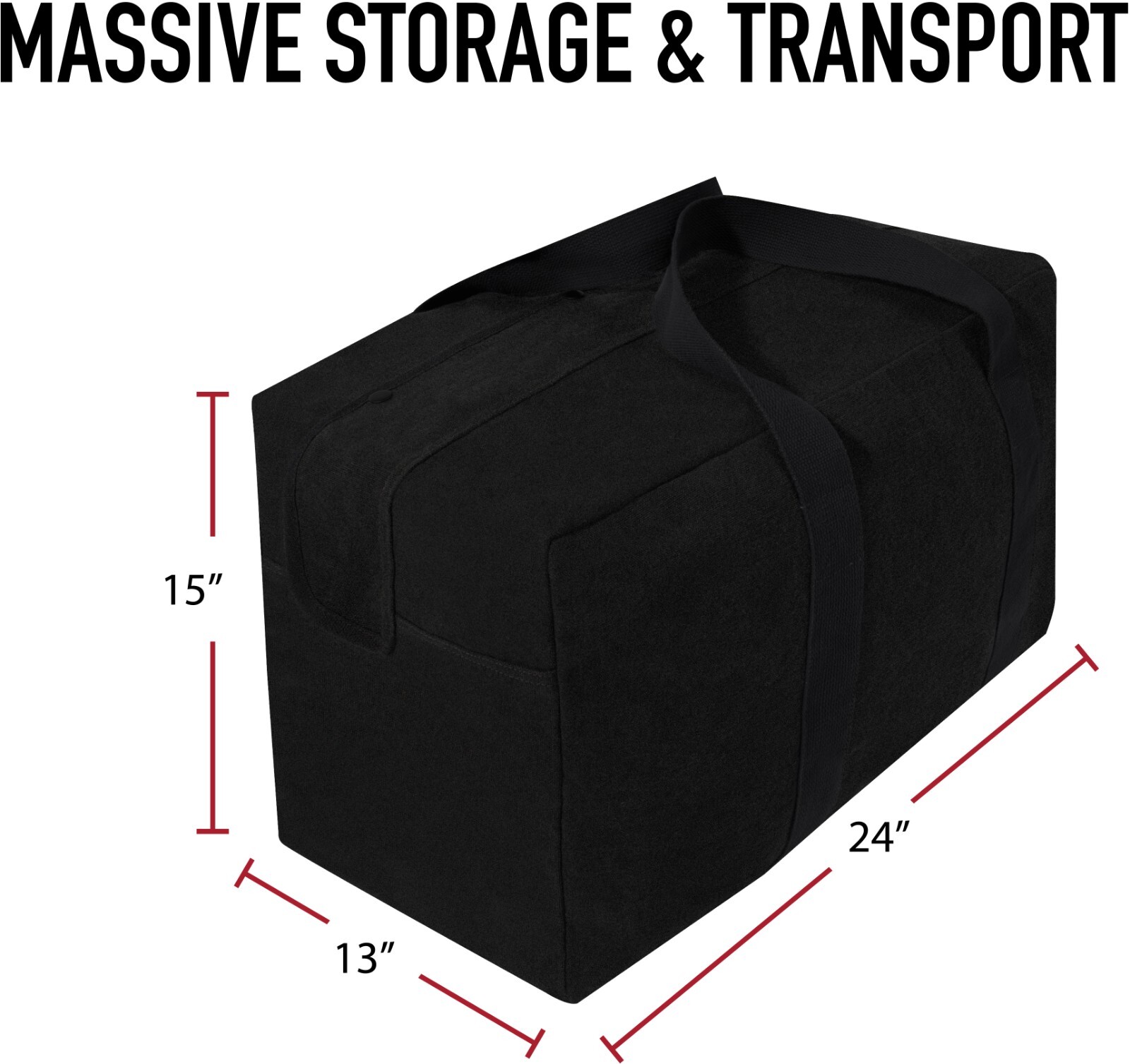 Canvas Cargo Bag Tactical Heavy Duty Cotton Large Military Parachute Duffle Bag
