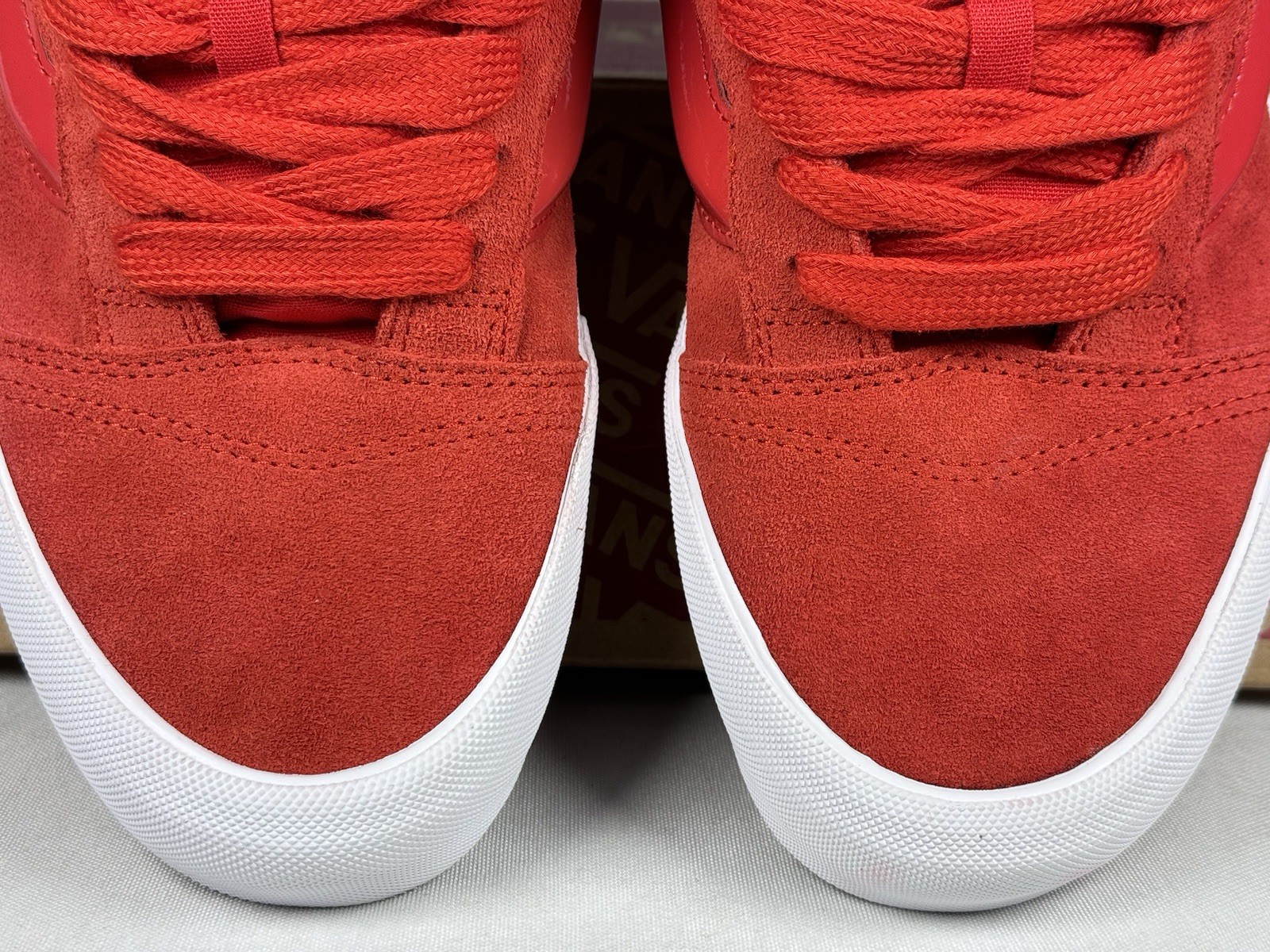 Vans Knu-Skool Suede Patent – Racing Red Men’s Size 11.0