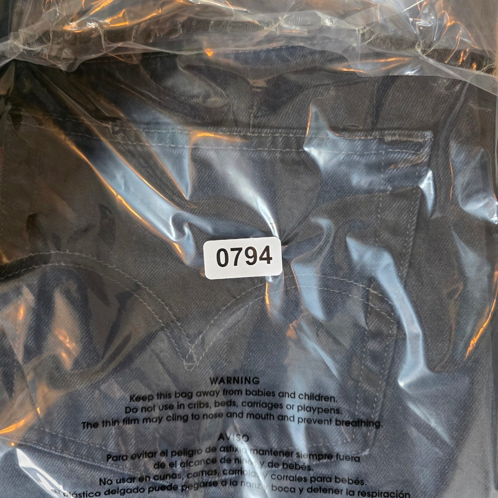Levi’s 501 Original Fit Jeans Mens 38×32 Black Button Fly 501-0660 Vintage