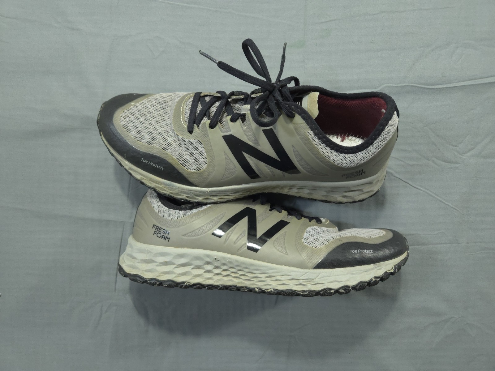 New Balance Fresh Foam Kaymin TTR Mens 11.5 Trail Running Shoes Grey Toe Protect