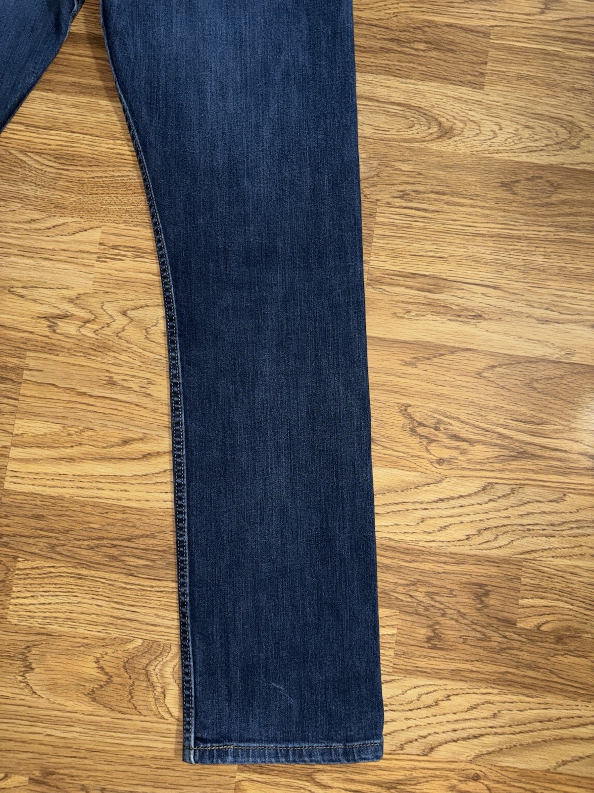 Levi’s 513 Selvedge Slim Straight Leg Jeans Men’s Size 33×31 Medium Wash Denim