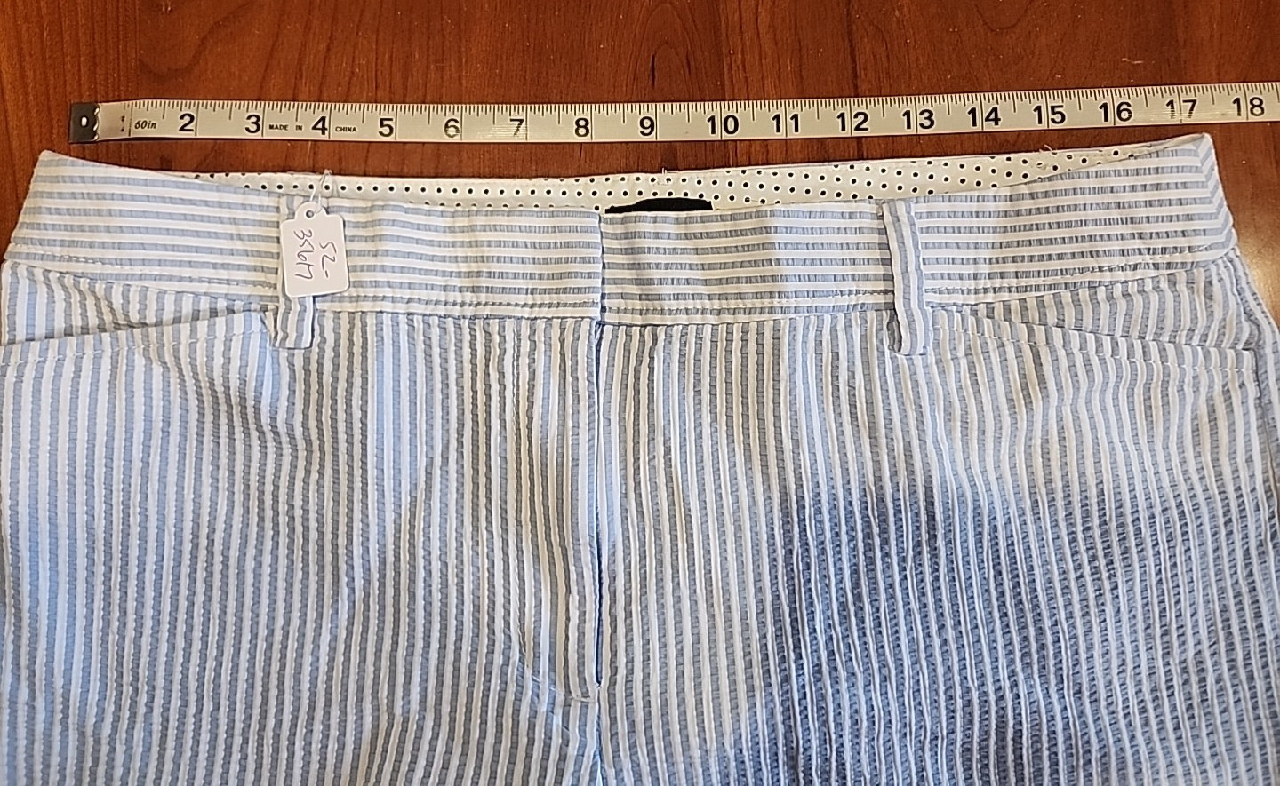 Talbots Perfect Crop Pants Womens 12P 34×21.5 Poplin Pockets Stretch 52-35617