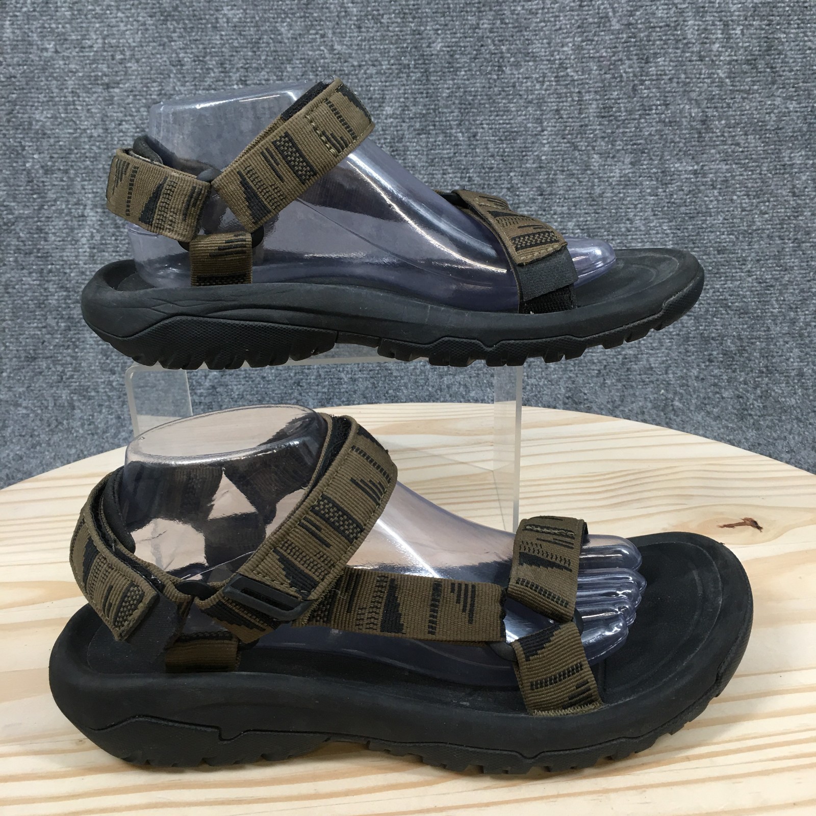 Teva Hurricane XLT2 Sports Sandals Mens 8 Strappy Hook & Loop 1019234 Brown