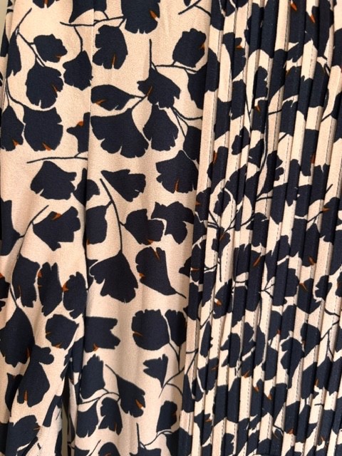 Toast Trailing Leaf Viscose Dress Size 12-14