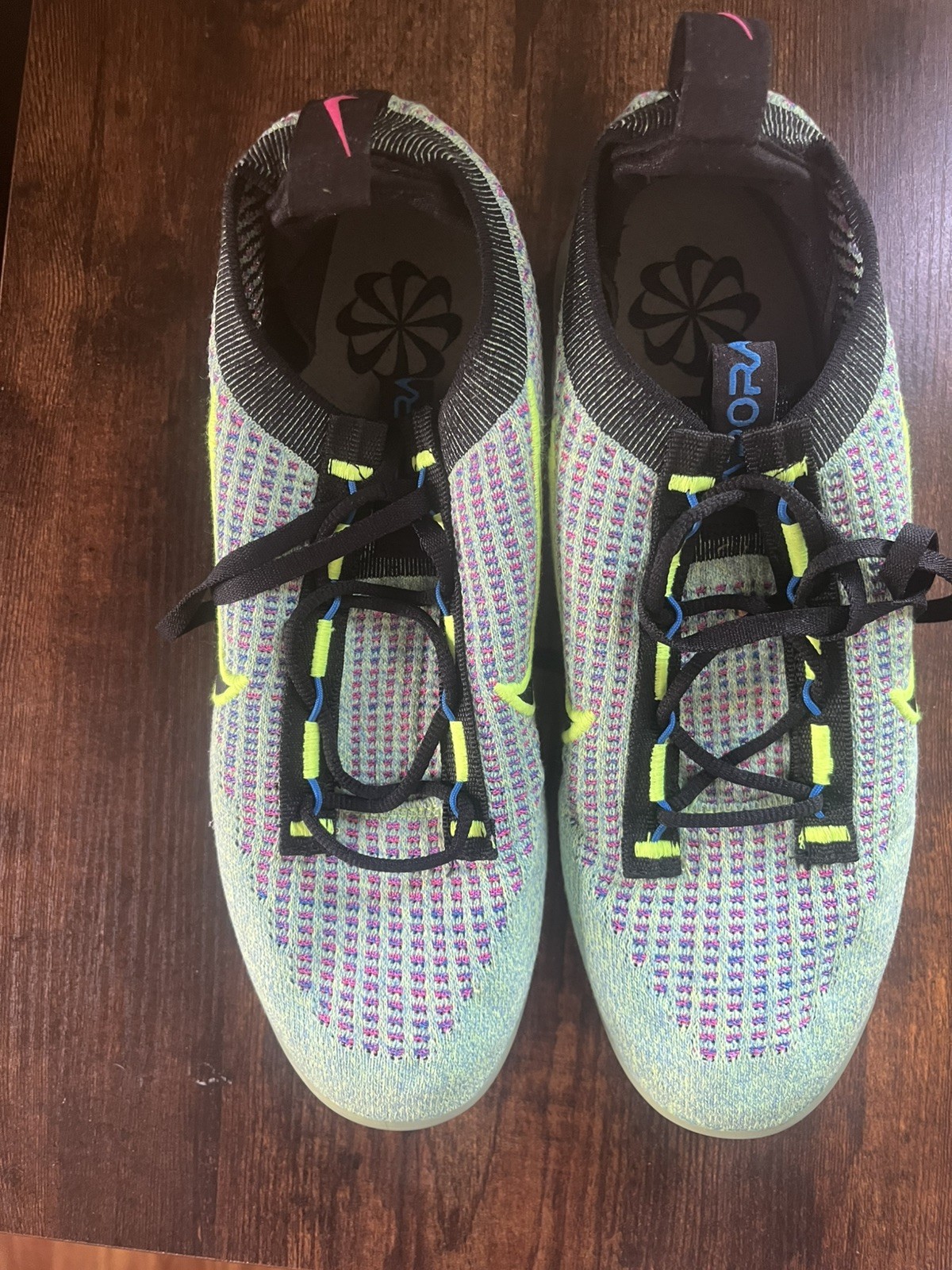 Size 10 – Nike Air VaporMax 2021 Flyknit Next Nature Volt Photo Blue