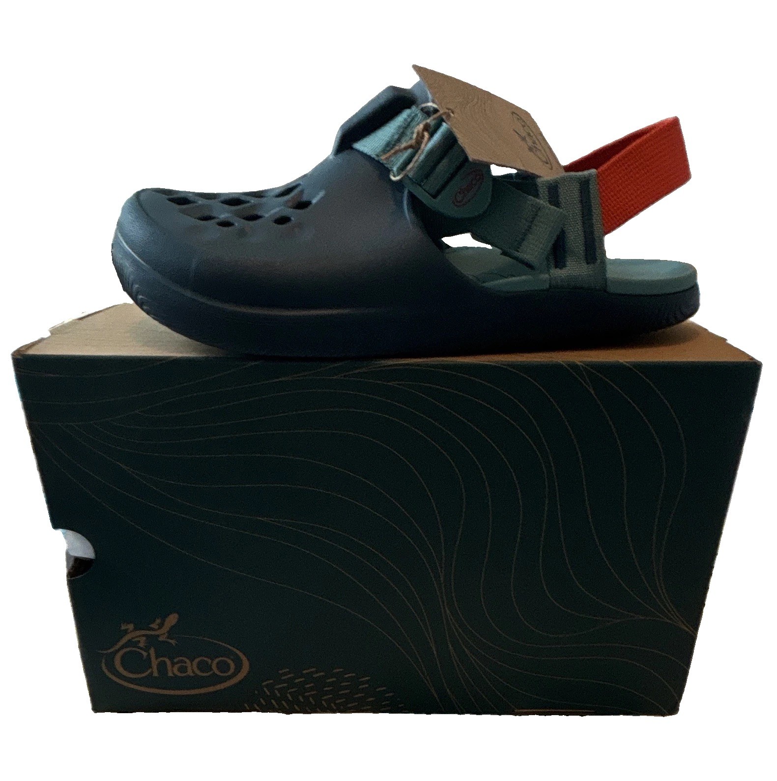Chaco Chillos Clog Ocean Blue Women’s US 9 M Comfort Adjustable Strap JCH109162
