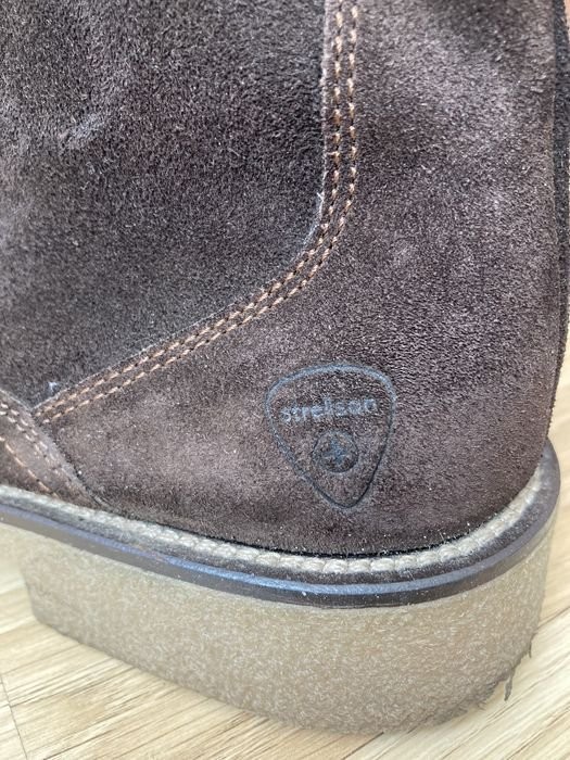 men strellson boots brown suede 42
