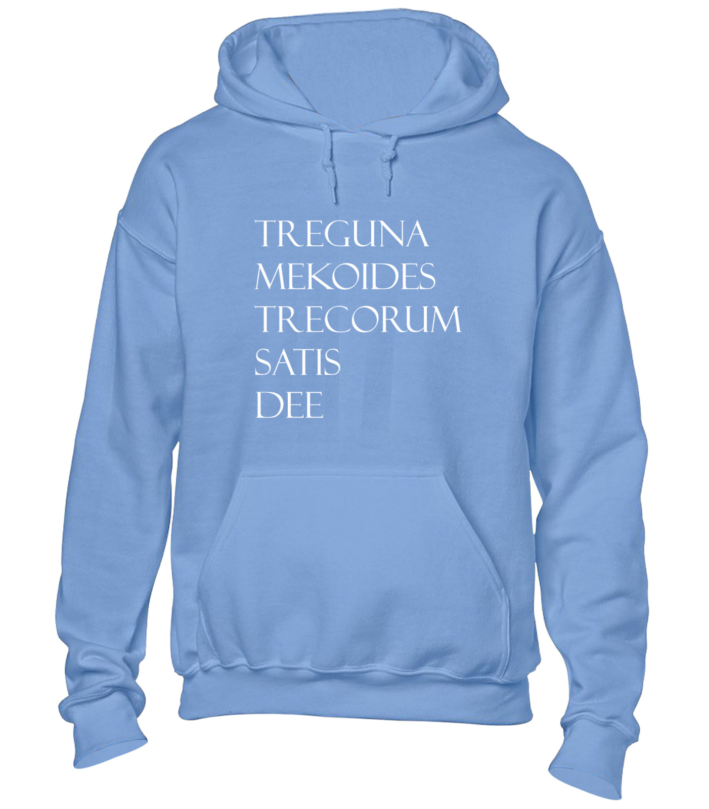 TREGUNA MEKOIDES HOODY HOODIE COOL MAGIC SPELL RETRO COMEDY FUNNY FILM TOP