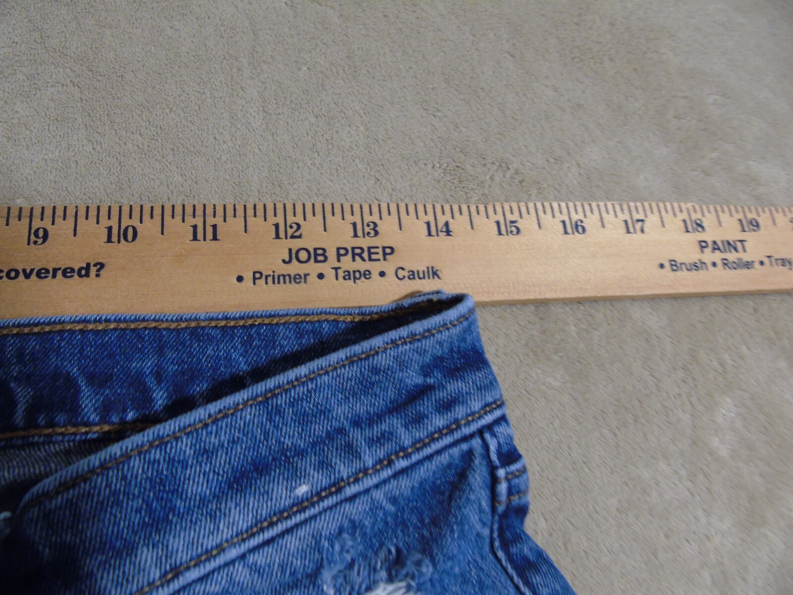 ABERCROMBIE & FITCH jeans sz 2 / 26 Boyfriend Mid Rise Ankle Denim Jeans Ripped