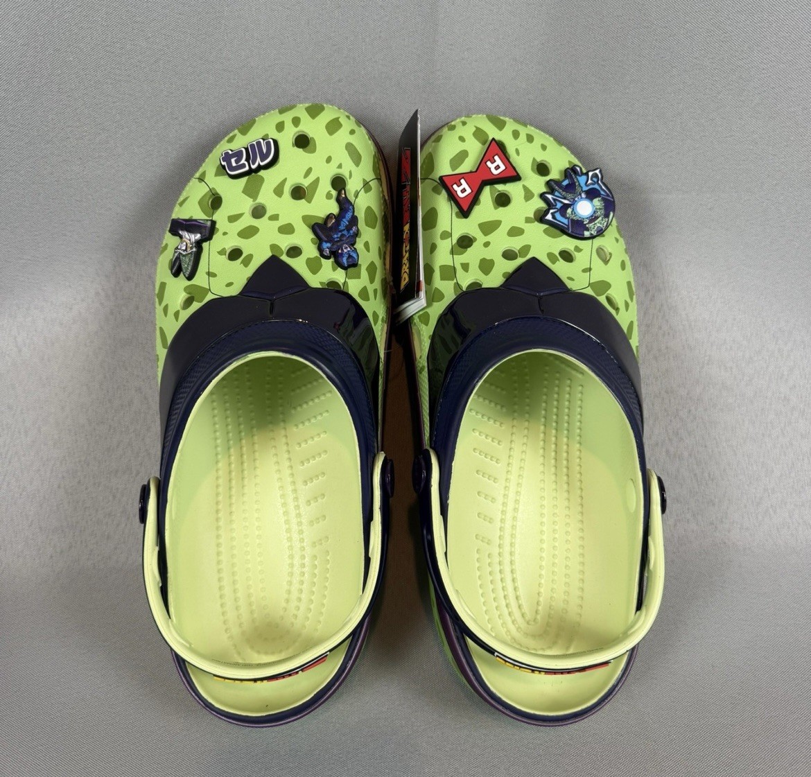 Crocs Cell Dragon Ball Z Classic Clog Mens 10 Green Purple 211205-90H New DBZ