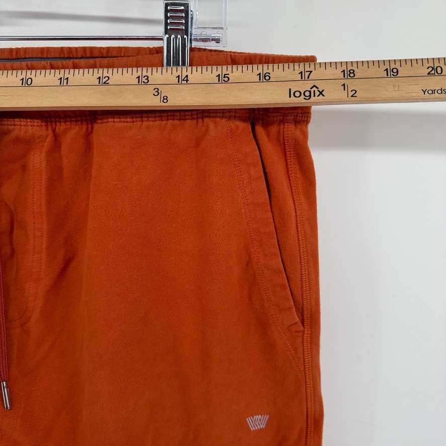 Mack Weldon Ace Daily Wear Joggers Sweatpants Orange Mens XL Stretch Drawstring
