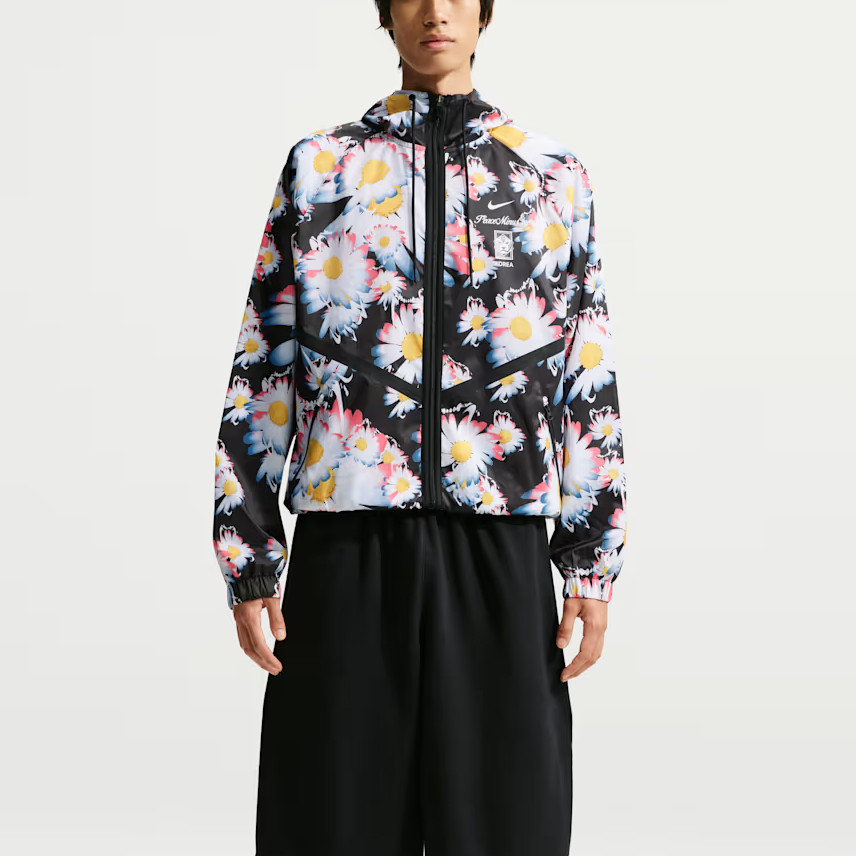 Nike South Korea x Peaceminusone Anthem Jacket ‘Black/White’