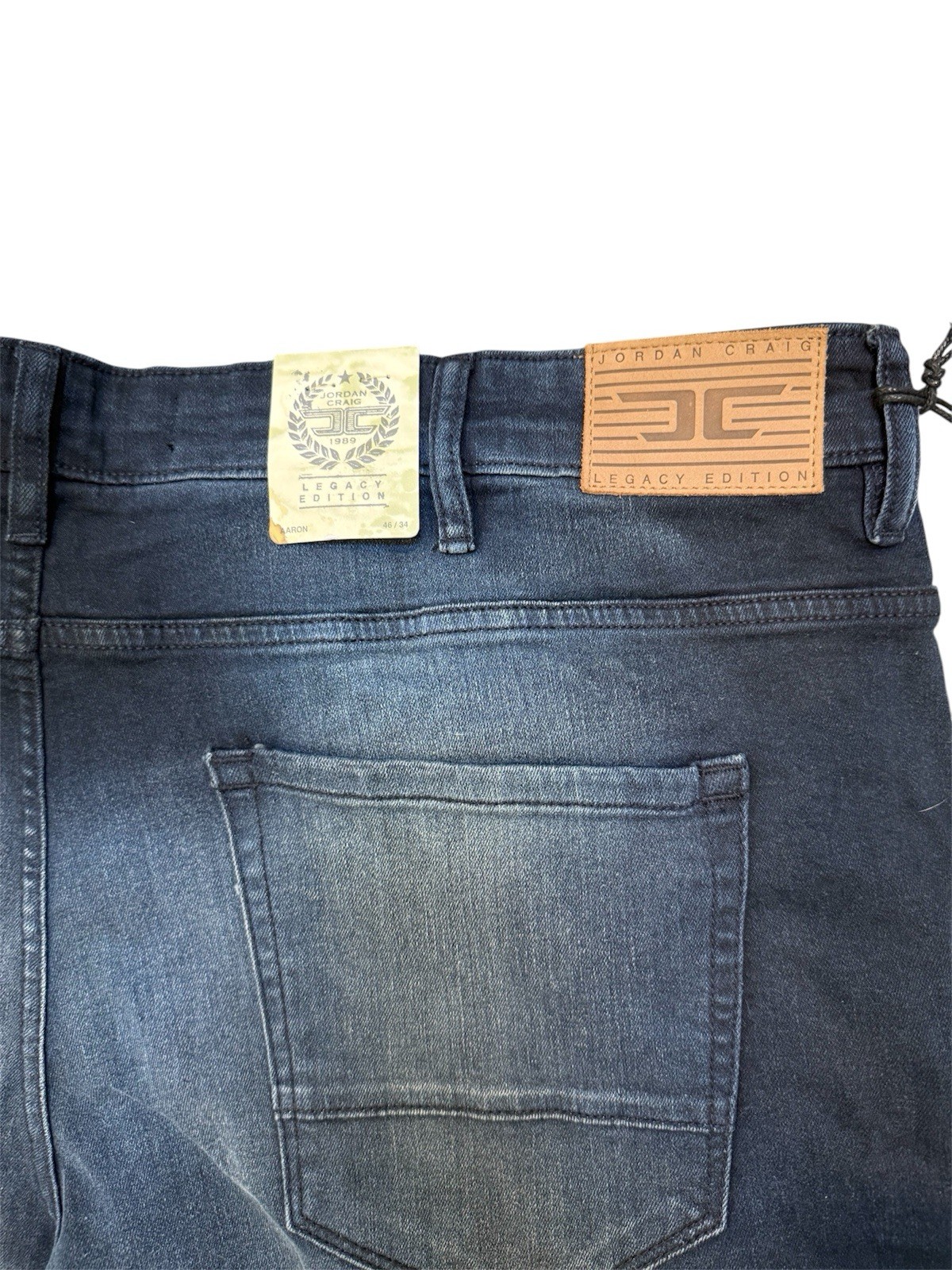NEW! Size 46W 34L Jordan Craig Legacy Edition Aaron Mens Jeans NWT