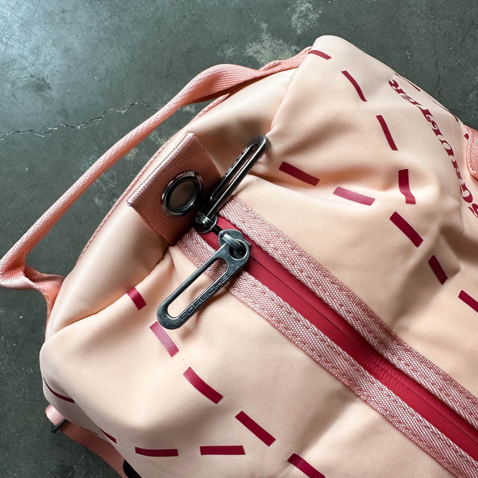 NEW Porsche Design 917 Pink Pig Livery Sport Weekender Duffel Bag WAP0350110PROW