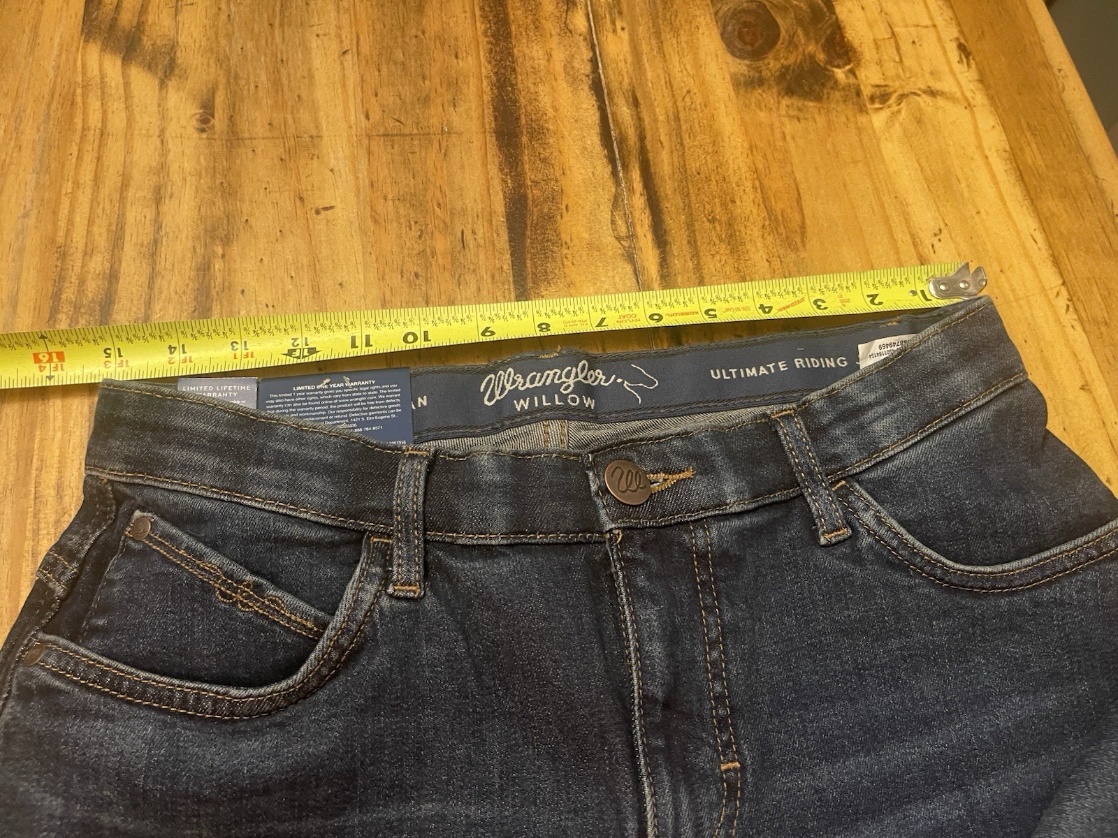 Wrangler Willow Ultimate Rising 112352988 Women’s 29X30 Bootcut Jean New Tags