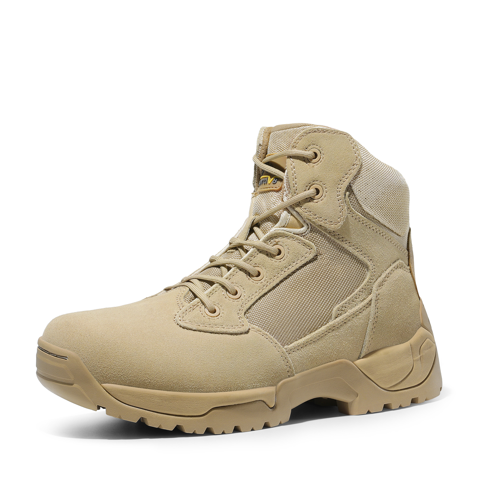 Men’s Military Combat Tactical Work Boots Hiking Motorcycle Boots Size 6.5-15