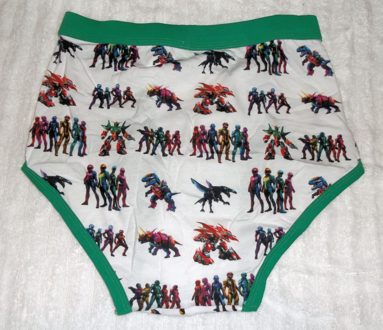 Men’s Pattern / Cartoon / Colored Waistband Adult Briefs Underwear S, M, L