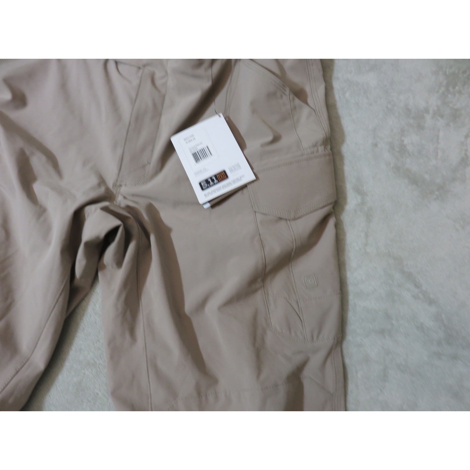 5.11 Tactical Icon Pants Kangaroo Tan 38×34 Flex-Tac Ripstop Cargo 74465