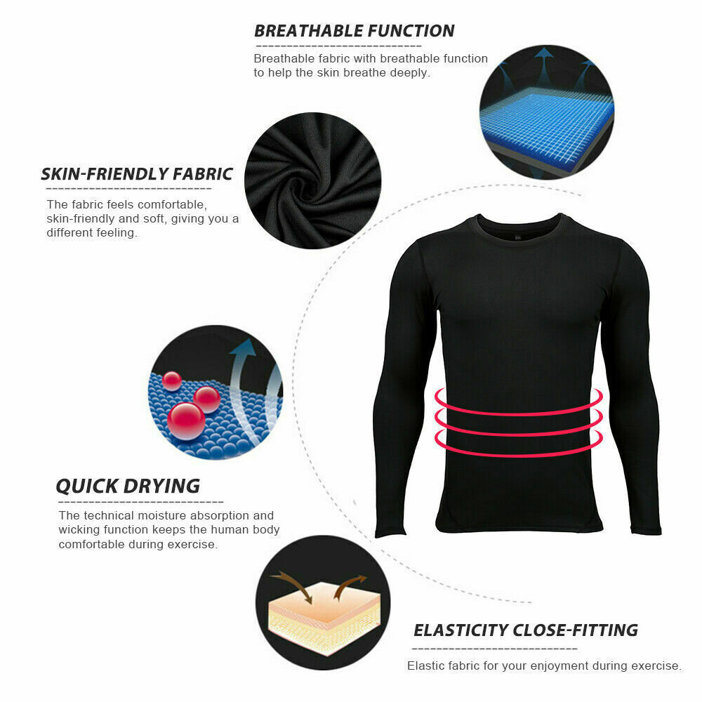 Winter Men Woman Skiing Ultra-Soft Fleece Thermal Top Bottom Long Johns Pant Set