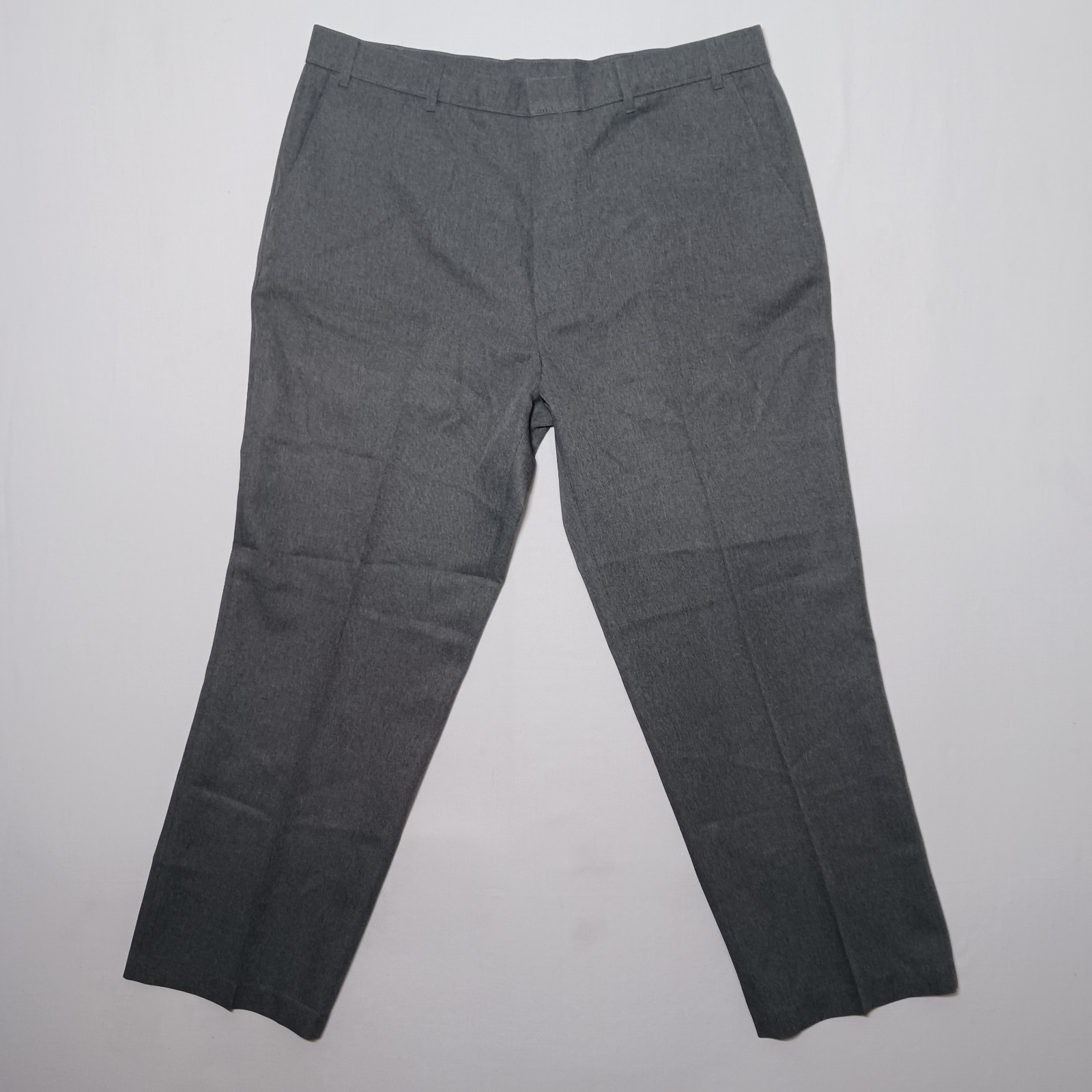 Vintage 1999 Levi’s Mens Action Slacks 40X30 Gray Heathered Dacron