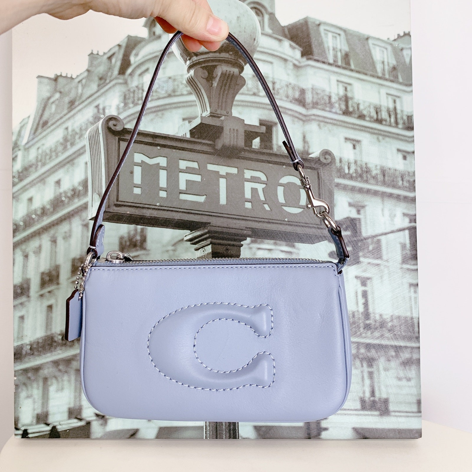 Coach CR364 Nolita 19 IN Cornflower