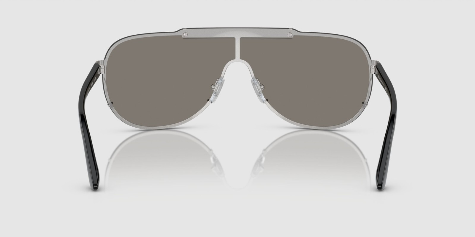 VERSACE VE2140 10006G Silver Light Grey Mirror Silver 40 mm Men’s Sunglasses