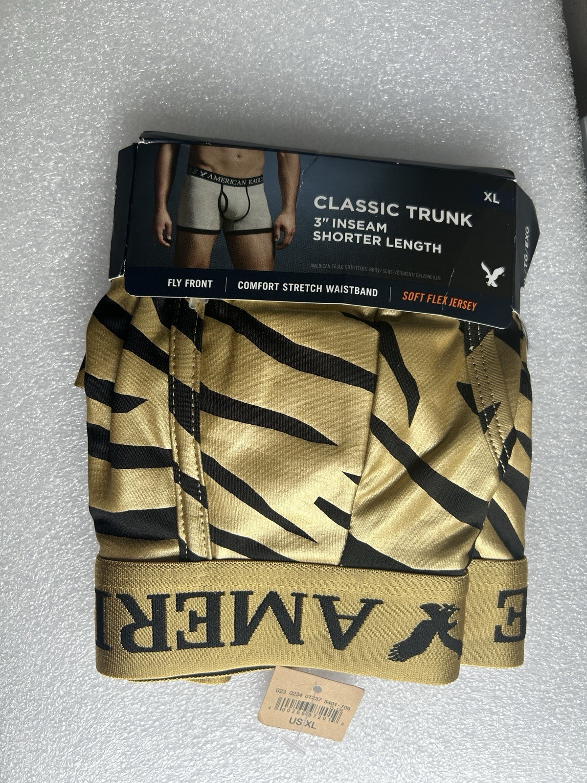MENS AMERICAN EAGLE CLASSIC TRUNK SHORTER LENGTH 3” INSEAM SIZE CHOOSE